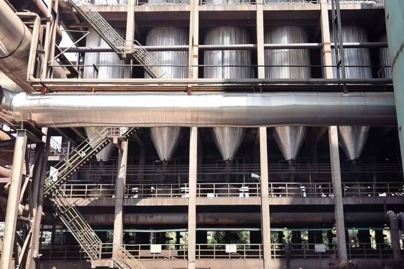 江蘇申特鋼鐵有限公司熱風爐維修